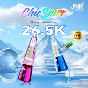 JNR Chicspire 26.5k Puffs  with Replaceable RGB Light In Europe