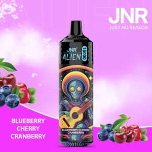 JNR Alien Blueberry Cherry Cranberry: Fruity trio harmony with 10,000 puffs