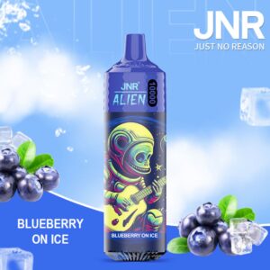 JNR Alien Blueberry On Ice: Refreshing blueberry coolness with 10,000 puffs