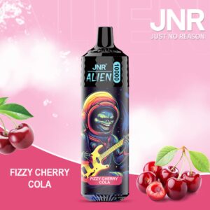 JNR Alien Fizzy Cherry Cola: Fizzy flavour explosion with 10,000 puffs